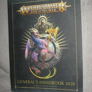 Warhammer Softcover Book 40,000 40K Age of Sigmar General's Handbook 2020 2409A5